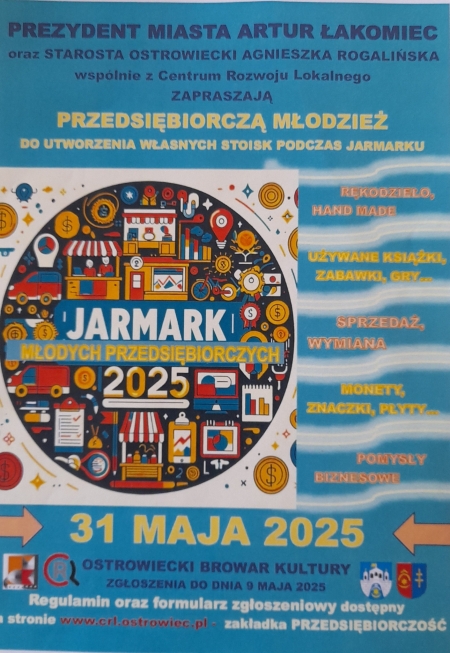 Jarmark Młodych Przedsiębiorczych 2025