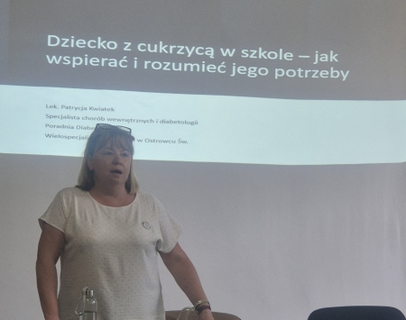 Cukrzyca u uczniów - szkolenie pracowników 