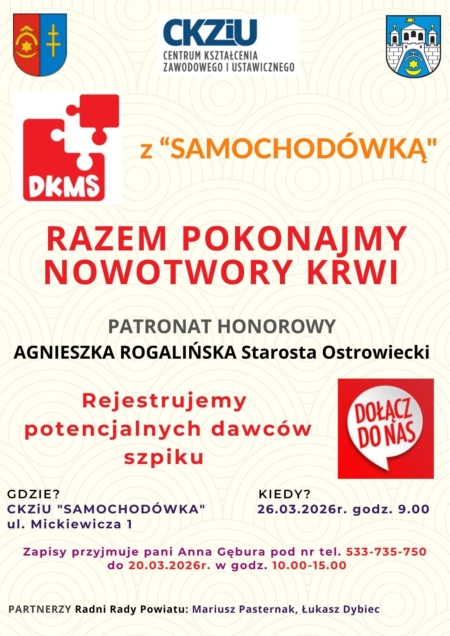 DKMS z Samochodówką!