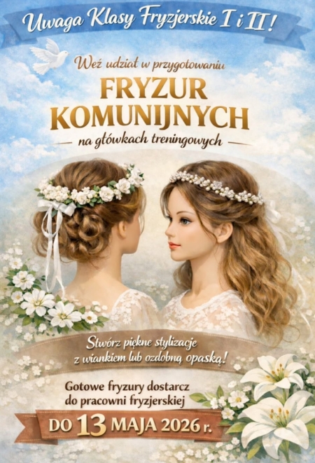 Konkurs Fryzur Komunijnych!