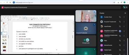 Przygotowanie językowe - język portugalski