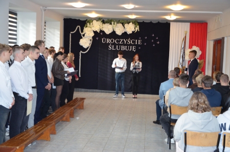 Ślubowanie klas pierwszych CKZiU!